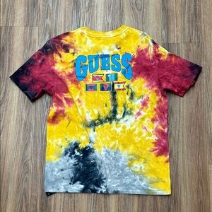Guess Tie-Dye Logo Tee oversized